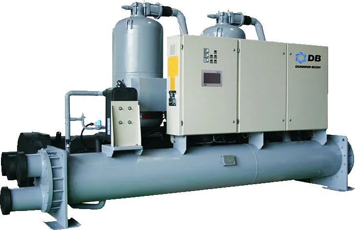 Dunham Bush High Efficiency Inverter Centrifugal Driven Dual-Stage Compressor R134A Magnetic Bearing Water Cooling Centrifugal Chillers